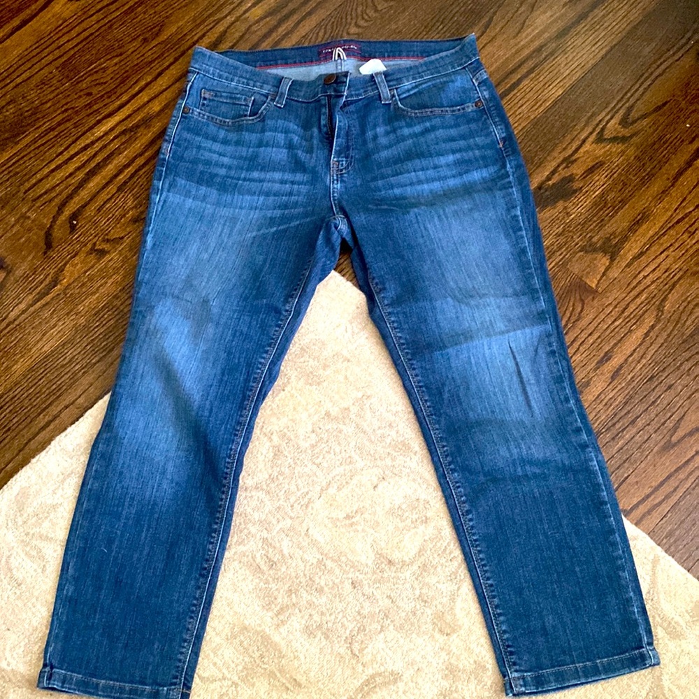 TOMMY HILFIGER Crop Jeans - Size 10